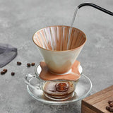 Maxbell Hand Drip Coffee Dripper Manual Filter Coffee Brewer for Cafe Family Camping Large