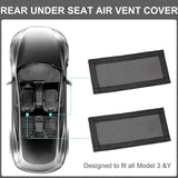 Maxbell 2Pcs Air Outlet Anti Blocking Mesh Grilles Protector for Tesla Model Y Truck