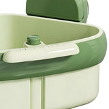 Maxbell Sink Strainer Basket Versatile Corner Kitchen Food Catcher Easy Installation Green