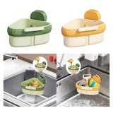 Maxbell Sink Strainer Basket Versatile Corner Kitchen Food Catcher Easy Installation Green