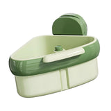 Maxbell Sink Strainer Basket Versatile Corner Kitchen Food Catcher Easy Installation Green