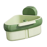 Maxbell Sink Strainer Basket Versatile Corner Kitchen Food Catcher Easy Installation Green