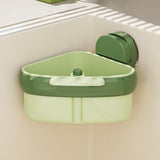 Maxbell Sink Strainer Basket Versatile Corner Kitchen Food Catcher Easy Installation Green