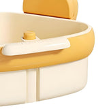 Maxbell Sink Strainer Basket Versatile Corner Kitchen Food Catcher Easy Installation Orange