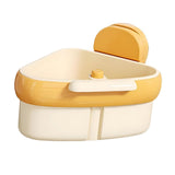 Maxbell Sink Strainer Basket Versatile Corner Kitchen Food Catcher Easy Installation Orange