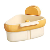 Maxbell Sink Strainer Basket Versatile Corner Kitchen Food Catcher Easy Installation Orange