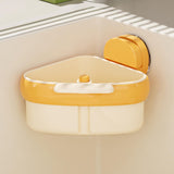 Maxbell Sink Strainer Basket Versatile Corner Kitchen Food Catcher Easy Installation Orange