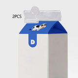 Maxbell 2Pcs Milk Carton Sealing Clip Food Sealing Clip for Office Home Refrigerator Clear