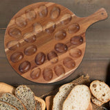 Maxbell Deviled Egg Platter 24 Holes Serving Tray for Restaurant Easter Thanksgiving