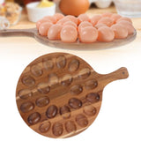 Maxbell Deviled Egg Platter 24 Holes Serving Tray for Restaurant Easter Thanksgiving