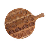 Maxbell Deviled Egg Platter 24 Holes Serving Tray for Restaurant Easter Thanksgiving