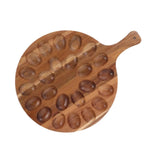 Maxbell Deviled Egg Platter 24 Holes Serving Tray for Restaurant Easter Thanksgiving