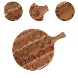 Maxbell Deviled Egg Platter 24 Holes Serving Tray for Restaurant Easter Thanksgiving