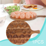 Maxbell Deviled Egg Platter 24 Holes Serving Tray for Restaurant Easter Thanksgiving