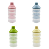 Maxbell Milk Powder Case Portable Milk Powder Dispensers Pot for Nuts Travel Oatmeal Pink