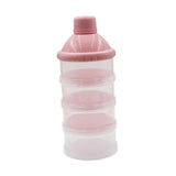 Maxbell Milk Powder Case Portable Milk Powder Dispensers Pot for Nuts Travel Oatmeal Pink