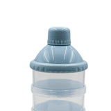 Maxbell Milk Powder Case Portable Milk Powder Dispensers Pot for Nuts Travel Oatmeal Blue
