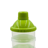 Maxbell Milk Powder Case Portable Milk Powder Dispensers Pot for Nuts Travel Oatmeal Green