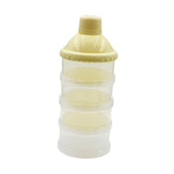 Maxbell Milk Powder Case Portable Milk Powder Dispensers Pot for Nuts Travel Oatmeal Beige