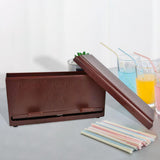 Maxbell Straw Dispenser Counter Chopsticks Holder for Coffee Shop Restaurant