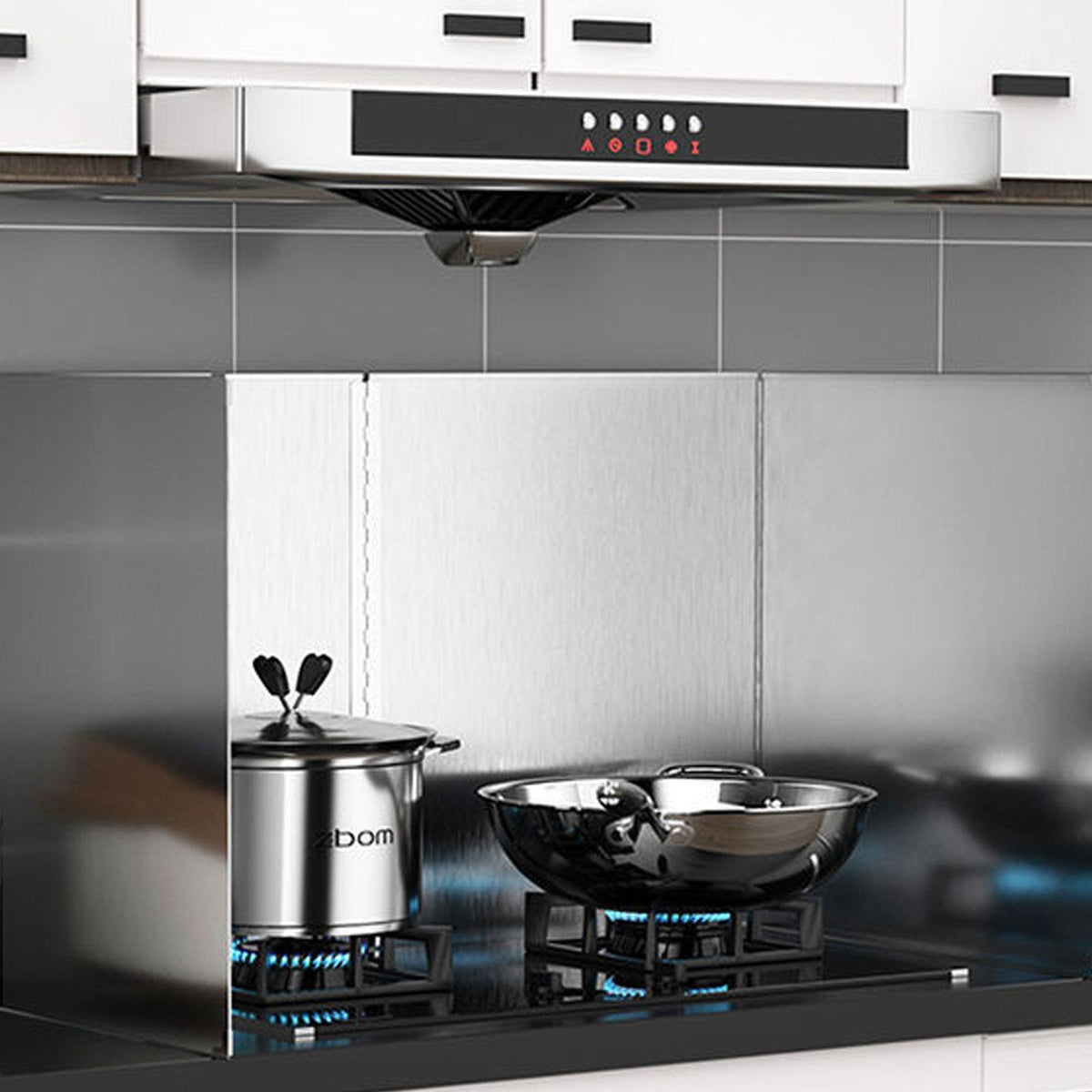 Grease Splatter Guard Premium Foldable Splatter Guard for Stove Kitchen Home 60cmx30cm
