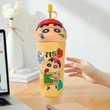 Maxbell Stainless Steel Vacuum Insulated Water Bottle Drink Bottle for Hiking Sports shin chan