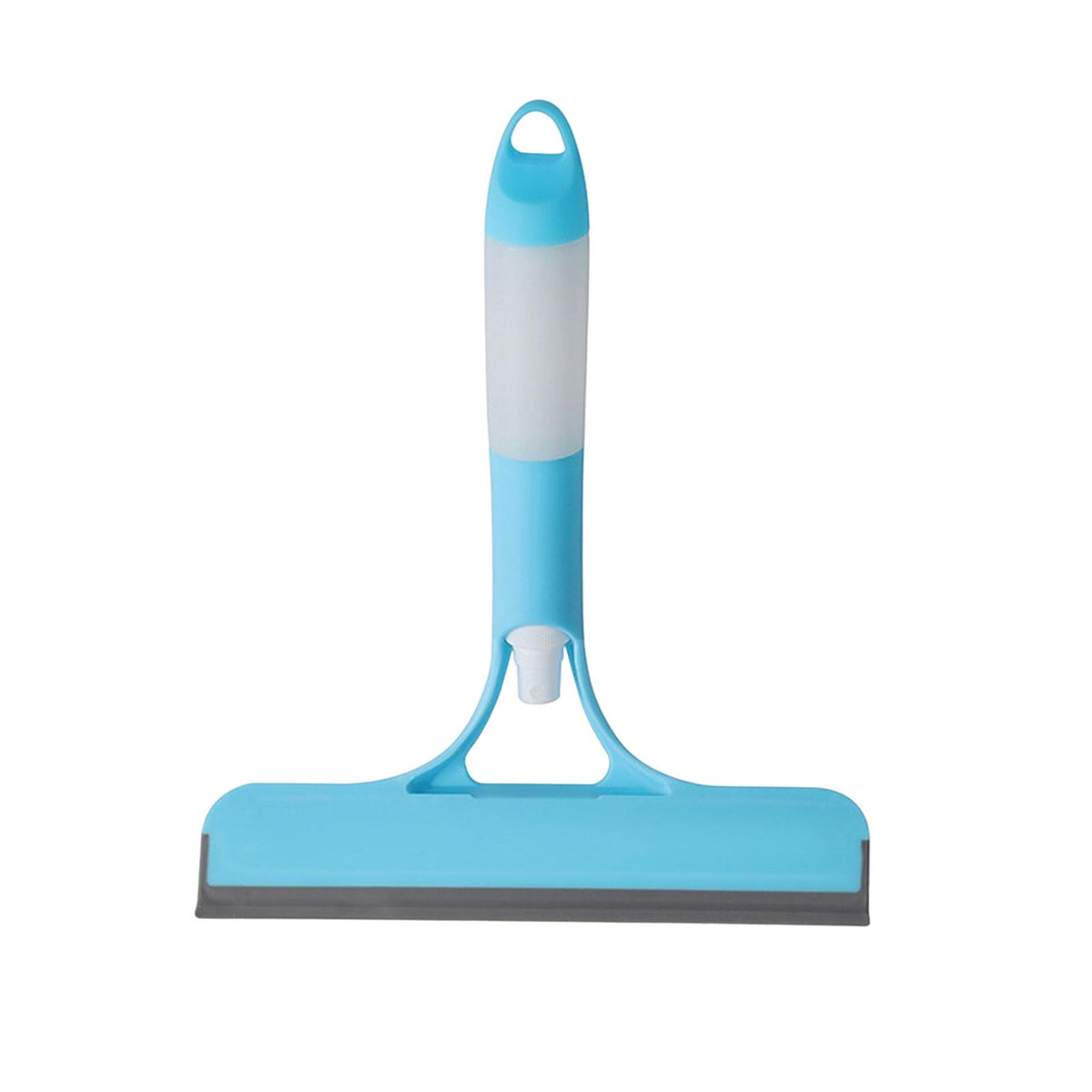 Window Cleaning Scraper Blue Window Squeegee for Mirror Shower Door Bathroom