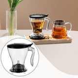 Coffee Dripper Filter Portable Easy to Clean Accessory for Home Camping Gift Black