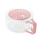 Large Draining Water Basket Thickened for Countertop Restaurant Dinning Room pink