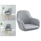 Jacquard Dining Chair Slipcovers Dining Room Chair Protector Gray