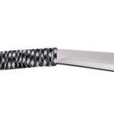 Maxbell Portable Stainless Steel Shoe Horn Handle Long Shoe Lifter Black white - Aladdin Shoppers