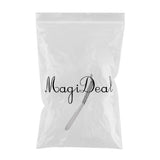 Maxbell Portable Stainless Steel Shoe Horn Handle Long Shoe Lifter Black white - Aladdin Shoppers