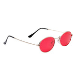 Maxbell Women Men Retro Vintage Round Sunglasses Metal Frame Glasses Red - Aladdin Shoppers
