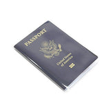 Maxbell 5Pieces Waterproof Passport Cover Clear Plastic ID Card Protector Case clear