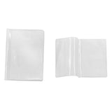 Maxbell 5Pieces Waterproof Passport Cover Clear Plastic ID Card Protector Case clear