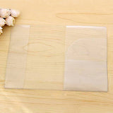 Maxbell 5Pieces Waterproof Passport Cover Clear Plastic ID Card Protector Case clear