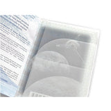 Maxbell 5Pieces Waterproof Passport Cover Clear Plastic ID Card Protector Case clear