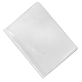 Maxbell 5Pieces Waterproof Passport Cover Clear Plastic ID Card Protector Case clear