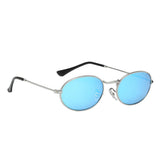 Maxbell Round Frame Women Men Mirror Sunglasses Eyewear Shades Eye Glasses Gold Frame Gold Lens - Aladdin Shoppers