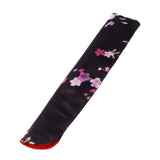 Maxbell Chinese Hand Pocket Fan Bag Holder Protector Pouch Gift Black Flower - Aladdin Shoppers