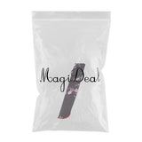 Maxbell Chinese Hand Pocket Fan Bag Holder Protector Pouch Gift Black Flower - Aladdin Shoppers