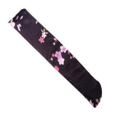 Maxbell Chinese Hand Pocket Fan Bag Holder Protector Pouch Gift Black Flower - Aladdin Shoppers