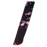 Maxbell Chinese Hand Pocket Fan Bag Holder Protector Pouch Gift Black Flower - Aladdin Shoppers