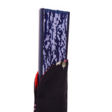 Maxbell Chinese Hand Pocket Fan Bag Holder Protector Pouch Gift Black Flower - Aladdin Shoppers