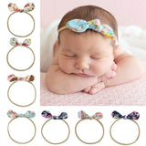 Maxbell Baby Girls Crown Headband Newborn Princess Elastic Head Band Pink 1# - Aladdin Shoppers