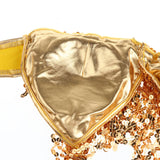 Maxbell 2pieces Belly Dance Costume Bra Halter Top Sequin Performance Outfits