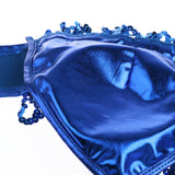 Maxbell 2pieces Belly Dance Costume Bra Halter Top Sequin Performance Outfits