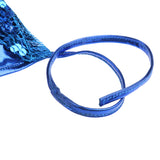 Maxbell 2pieces Belly Dance Costume Bra Halter Top Sequin Performance Outfits