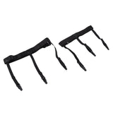 2packs Mens T Shirt Suspender Stays Holders Elastic Garter Locking Clamps