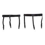 2packs Mens T Shirt Suspender Stays Holders Elastic Garter Locking Clamps